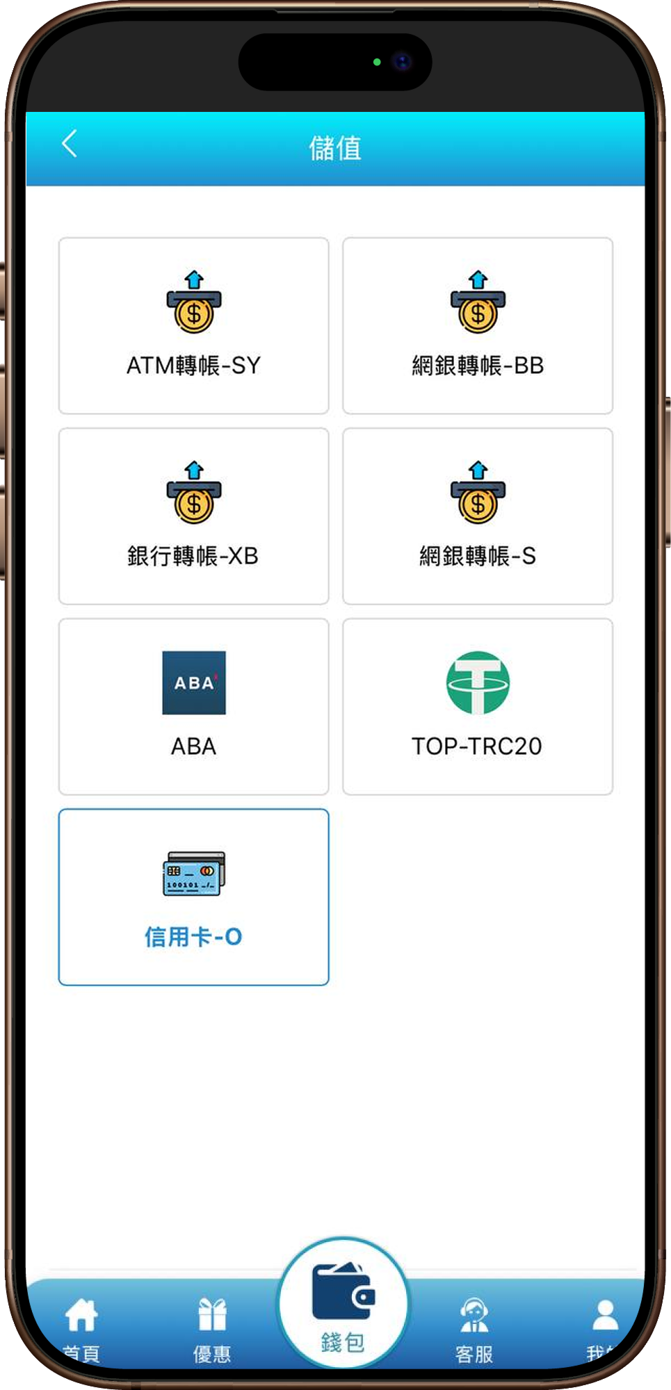 信用卡儲值1